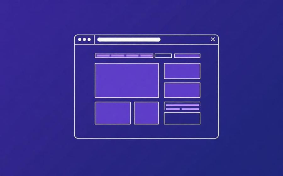 Web Design and Websites illustration